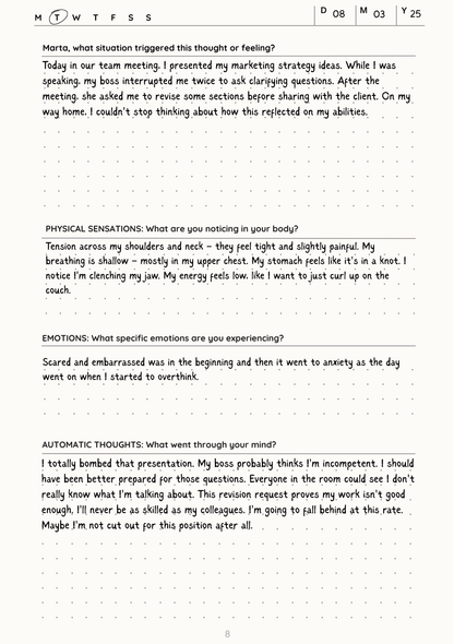 Personalised Guided Journal - Your Therapy Book